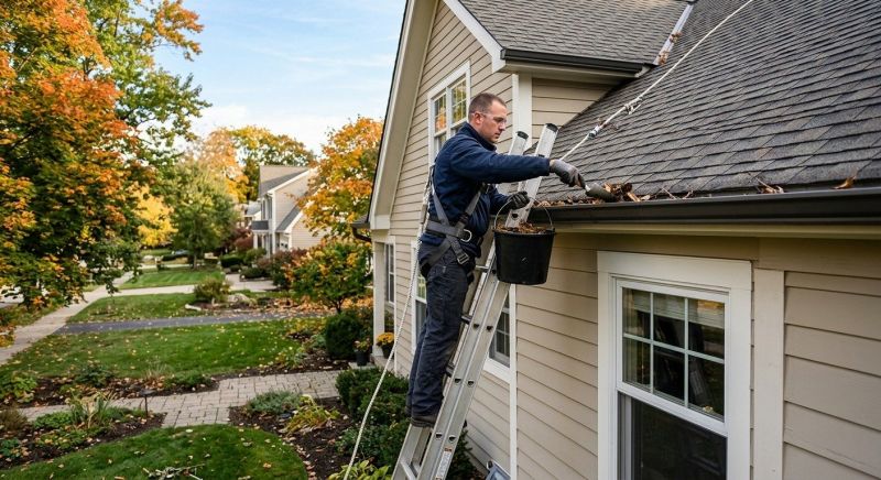Clogged Gutter Clearing in Richmond, VA