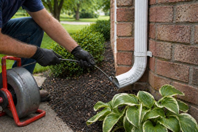 Downspout Blockage Removal in Pittsburgh, PA