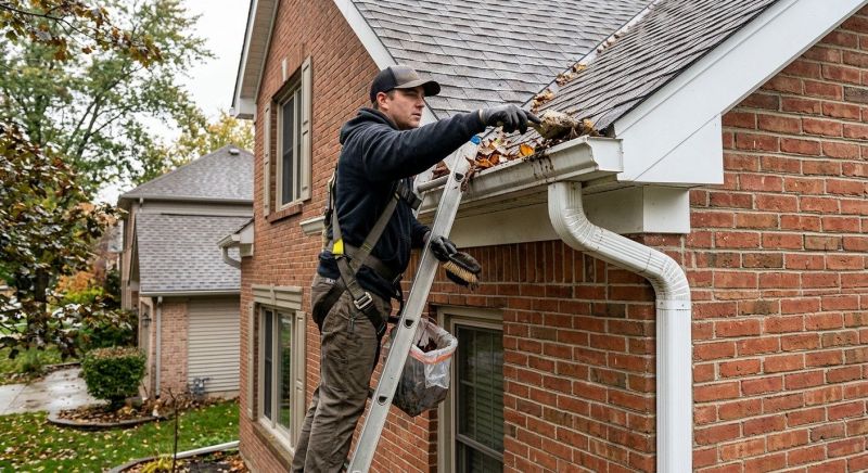 Downspout Blockage Removal in Annapolis, MD