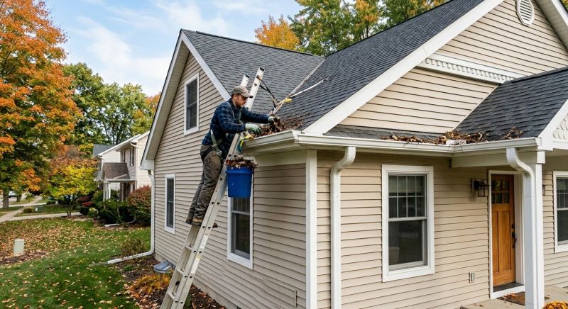 Garage Gutter Cleaning in Rochester, NY