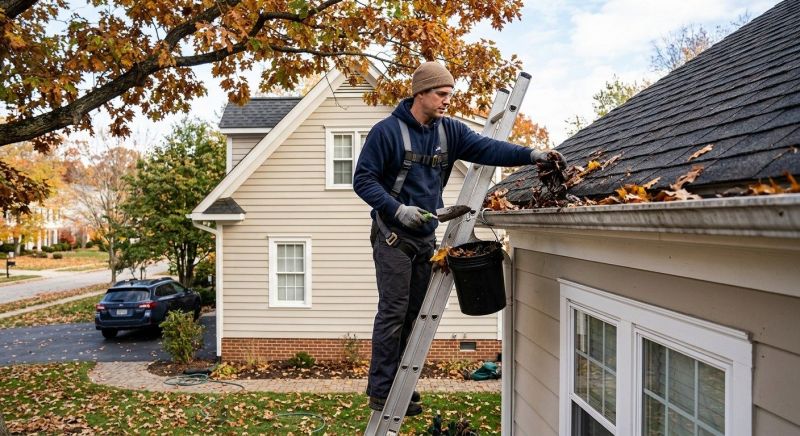 Gutter Pine Needle Removal in Pittsburgh, PA
